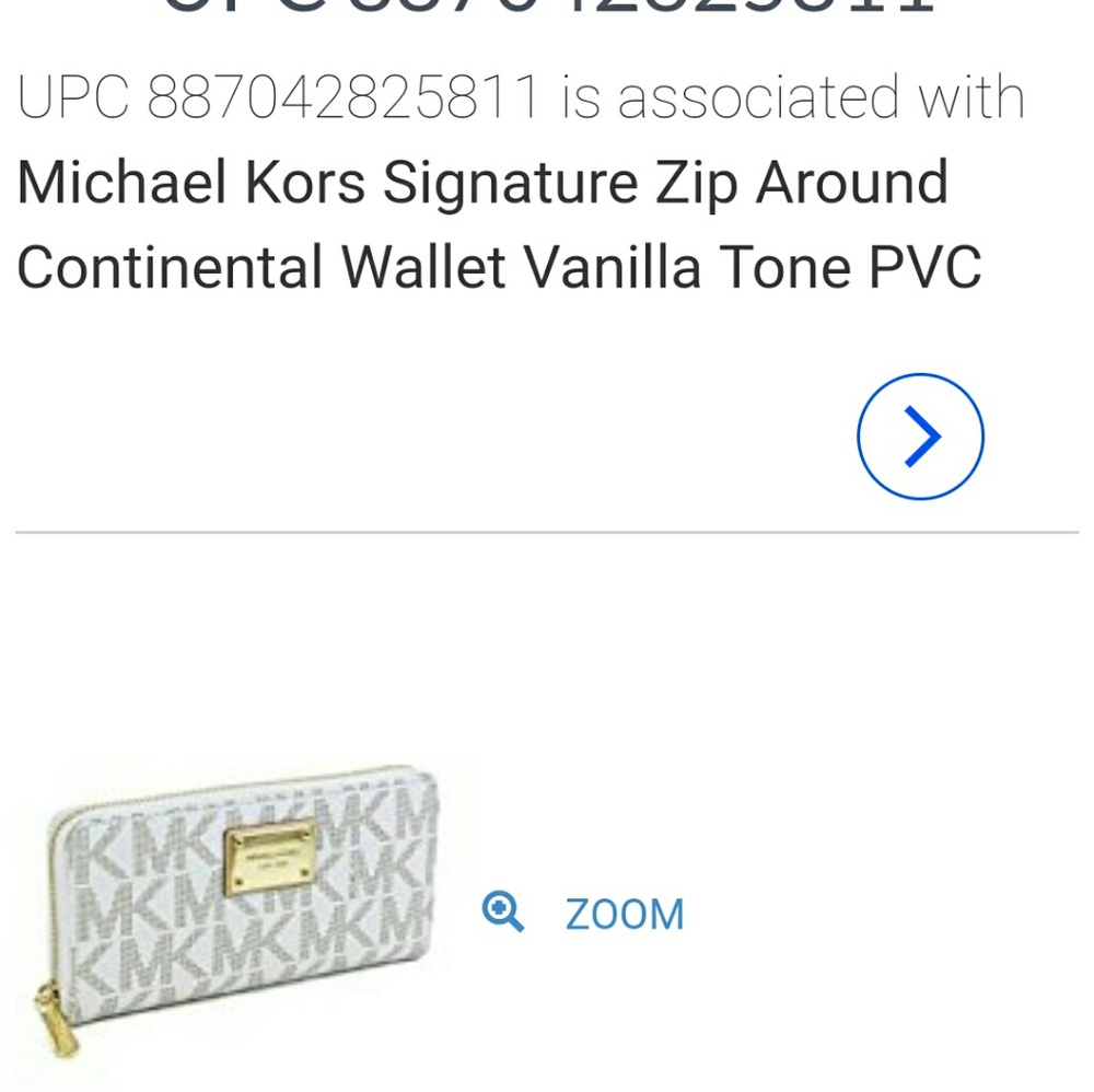 Michael Kors Signature E/W Jet Set Tote & Wallet - Picture 4 of 6